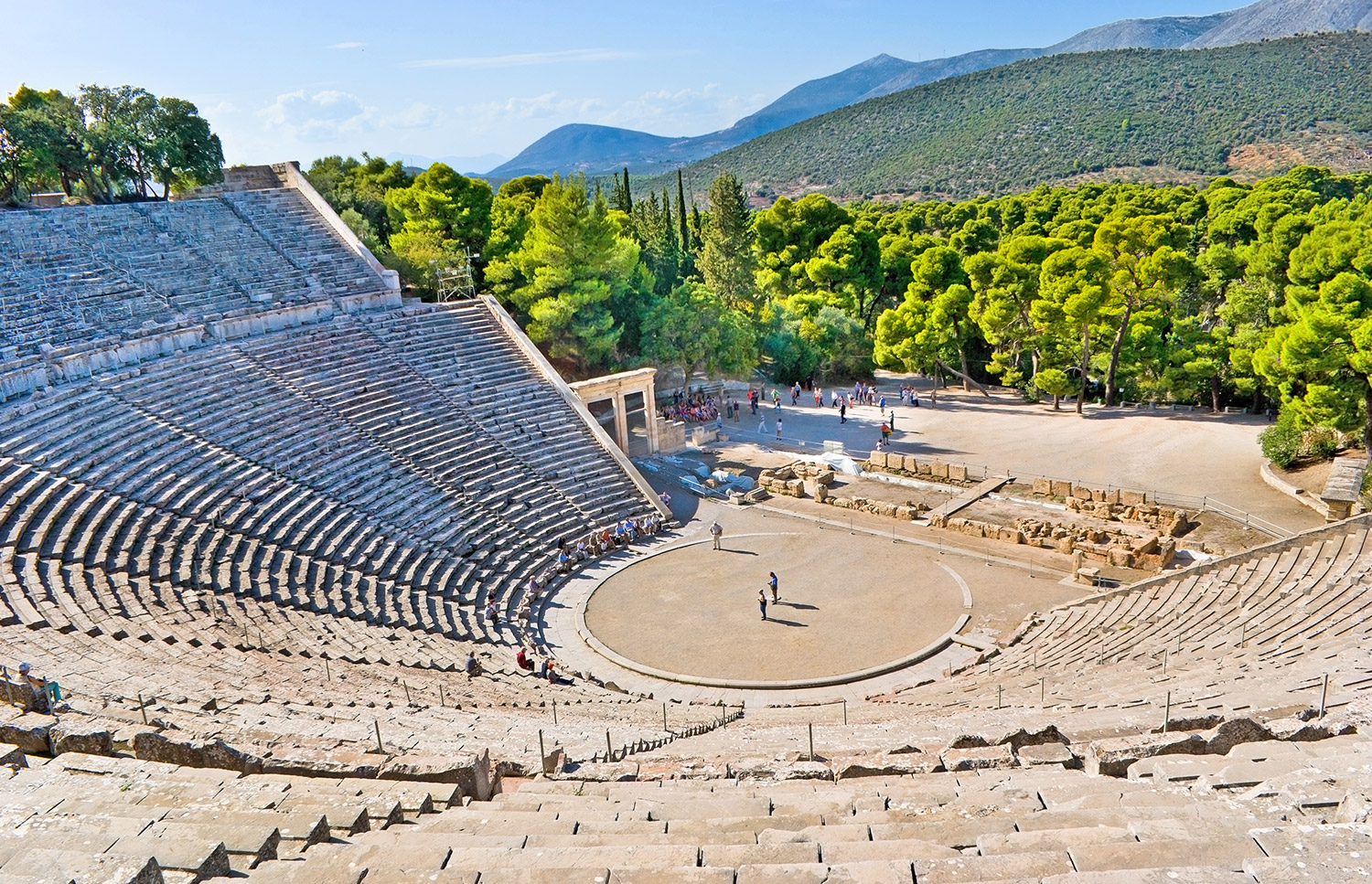 Ancient Theatre Of Epidaurus | Elixia